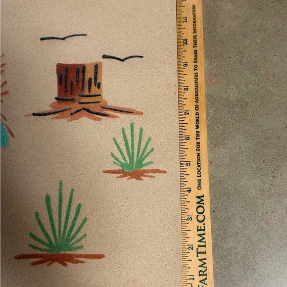 Native American Sand Art 12x12 Signed - Picture 8 of 8